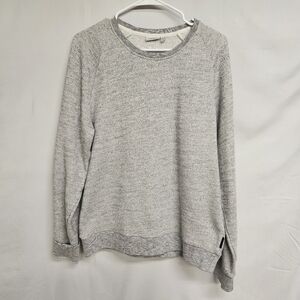 J Lindeberg Men's Structure Sweater Gray Medium 100% Cotton